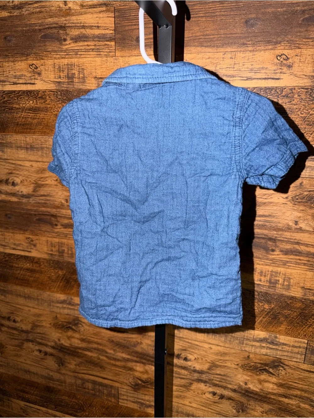 Cat & Jack Blue Short-Sleeve shirt and matching shorts